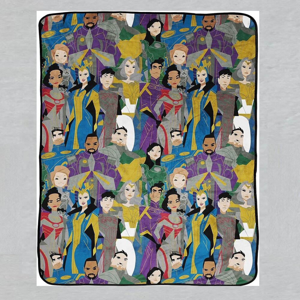Marvel Eternals Throw Blanket Measures 46 x 60 inches